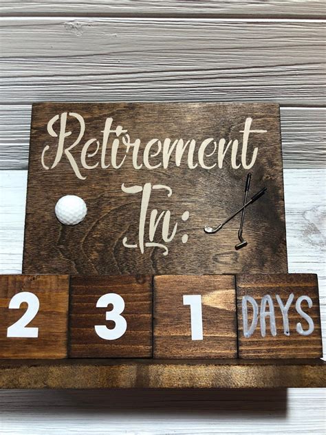 Funny Retirement Countdown Calendar